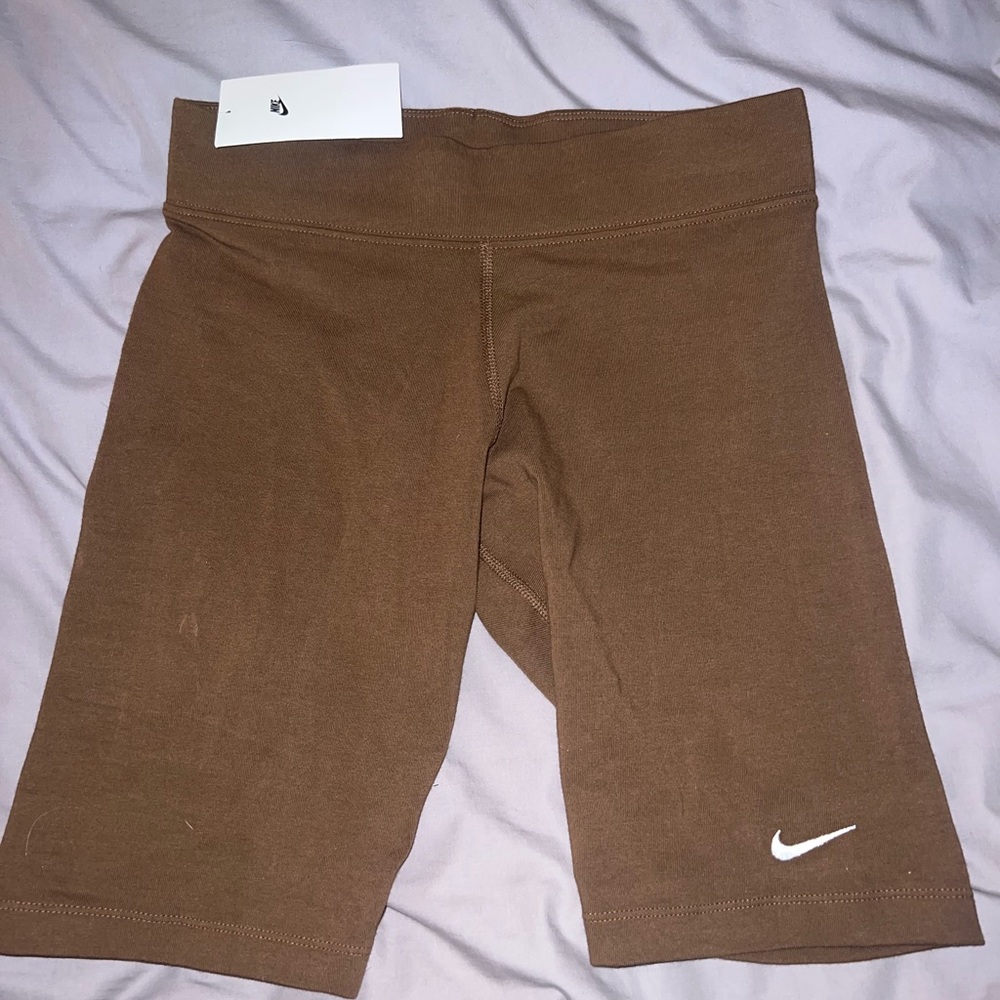 Nike Brown Biker Shorts
